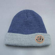 USA製 / Brixton / 2tone Knit Cap / Blue & Grey / ブリクストン ニットキャップ 帽子 Skateboard スケートボード Surf サーフィン_画像3