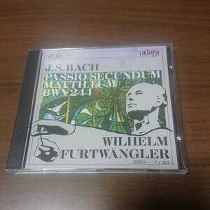 フルトヴェングラー バッハ マタイ受難曲1 Passio Secundum Matthaeum Bwv.244 1 / Wilhelm / Furtwangler