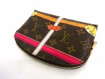 1円■新品■未使用■LOUIS VUITTON ルイヴィトン M43615 モノグラム ポーチ ポシェット コスメティックトランクプリント Z0727Vh_画像2