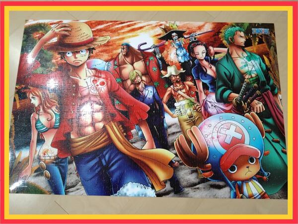 ワンピース パズル 完成品 中美品 サンプル品 1000ピース