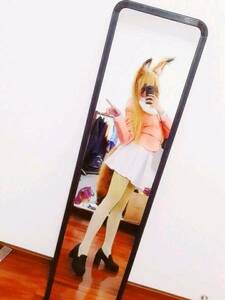 けものフレンズ キタキツネ コスプレ衣装　+尻尾+手袋+wig+耳＋タイツ