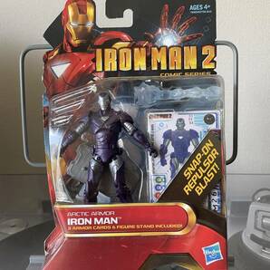 アークティックアーマー アイアンマン Arctic Armor Iron Man 3.75インチ (G.I joe マーベル Marvel universe マーベルユニバース 1/18 )の画像2