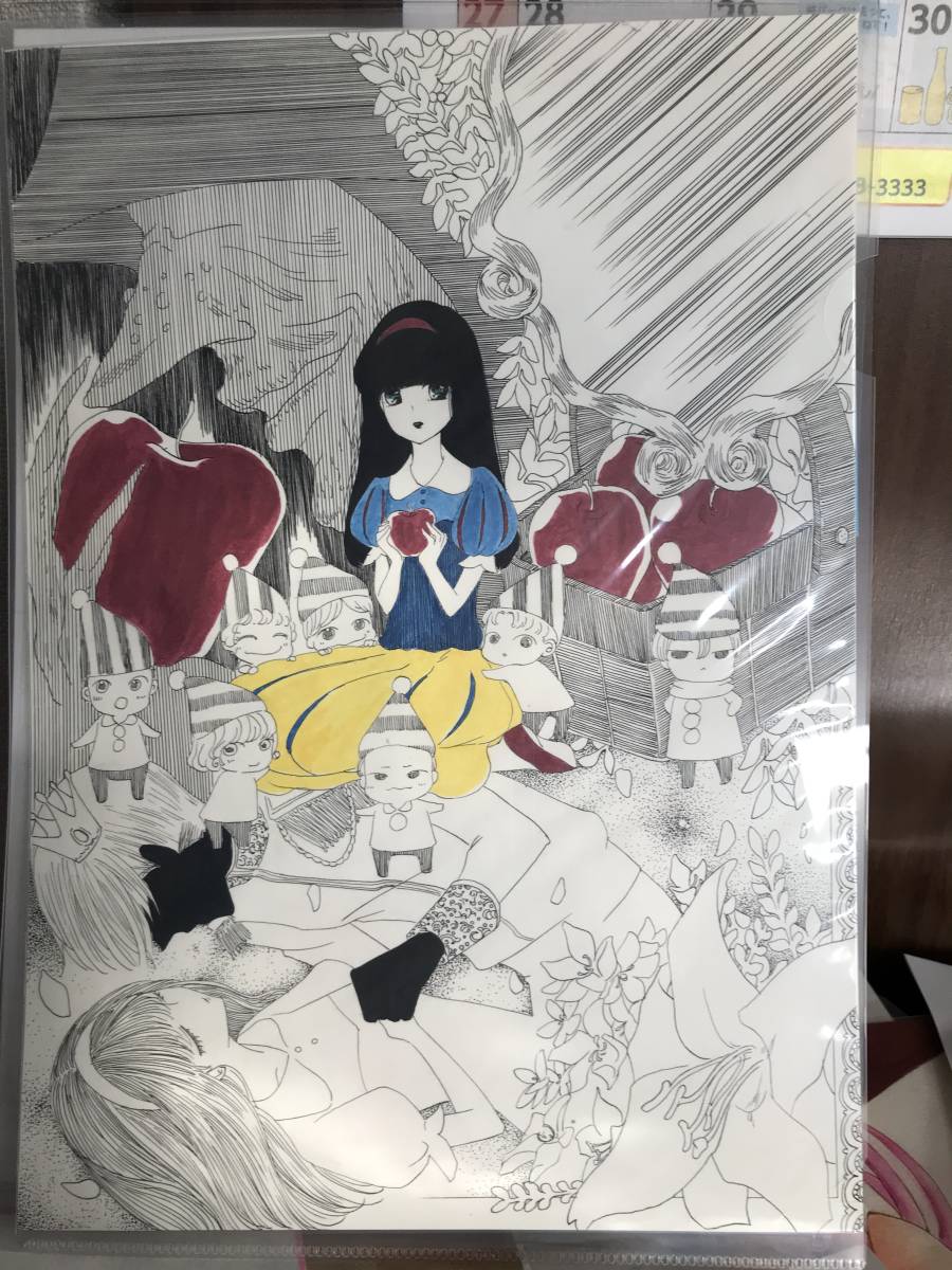 Blanche Neige/Illustration manuscrite, des bandes dessinées, produits d'anime, illustration dessinée à la main