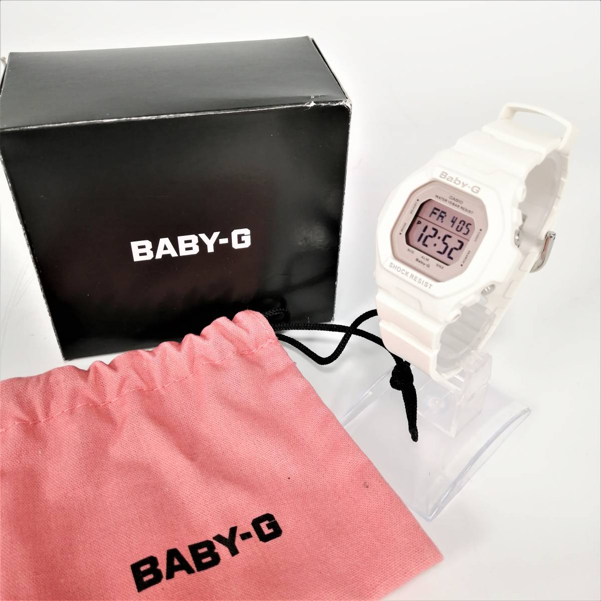 品質のいい時計カシオ Baby-G シェルピンクカラーズ BG-5606-7BJF オークション比較