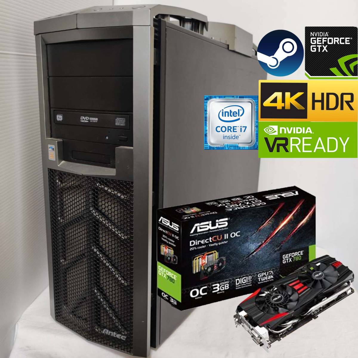 ゲーミングPC GALLERIA Core i7 Sound BLASTER GPU GTX780搭載 SSD125G