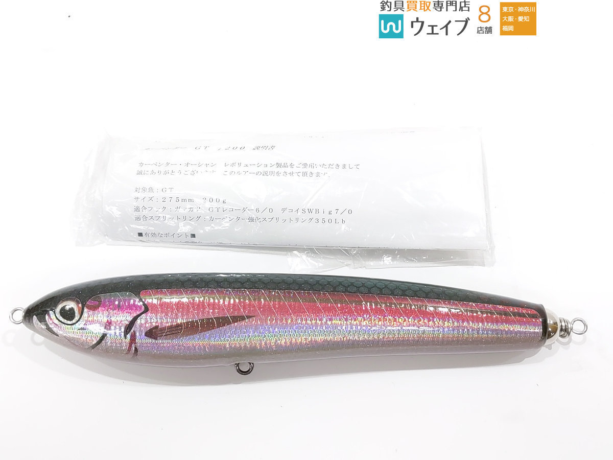 タイムセール!】 カーペンター ガンマ GT-γ160 GTレコーダーフック ...