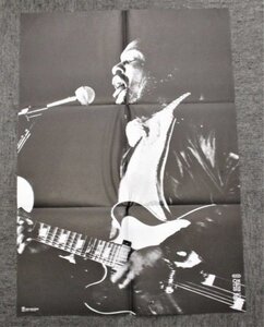 BLUES LP * w/Poster *.OTIS RUSH / BLUES LIVE![ Japanese Japanese record TRIO PA-3086 ] LIVE IN JAPAN '75 JAPANESE PROMO