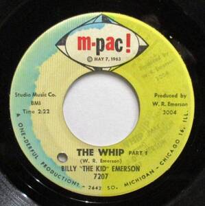 ●Blues45 BILLY THE KID EMERSON/THE WHIP[m-pac! 7207]