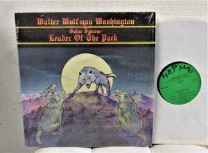 BLUES LP ◆ Walter Wolfman Washington & Solar System Leader Of The Pack[ US ORIG Hep' Me Records LP-157]