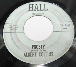 BLUES45 ALBERT COLLINS/FROSTY[HALL NO.1920 ]