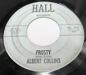 BLUES45 ALBERT COLLINS/FROSTY[HALL NO.1920 ]