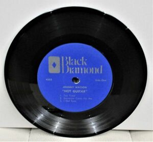 Blues 6曲入り EP ● Johnny Guitar Watson Hot Guitar [ US Black Diamond 4503 ]