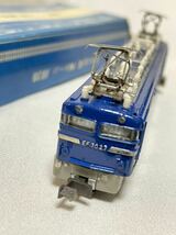 昭和　当時物　30年以上前　関水金属　EF7027 Nゲージ　モと315mm(12 3/8”)N.9011カーブ線路1ダースセット　鉄道模型　機関車 _画像6