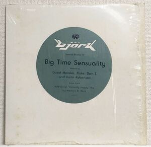 良品！米'93年12インチ2枚組！ビョーク Bjork Big Time Sensuality US Elektra 0-66244