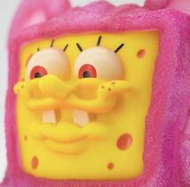 MILKBOYTOYS IT BEAR BOB V.4 Pink ② spongebob スポンジボブ イットベア milkboy toys punkdrunkers punk drunkers headlockstudio mvh_画像5