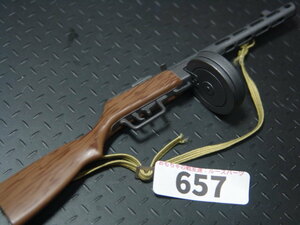 【 在 657 】1/6ドールパーツ：メーカー不詳 ドイツ軍捕獲兵器PPSｈ41【 長期保管・ジャンク扱い品 】