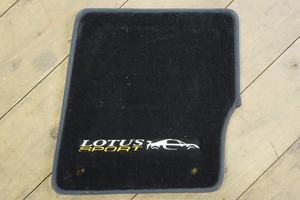LOTUS SPORT ELISE коврик на пол правый руль машина пассажирское сиденье ( левый сиденье ) для Lotus Elise чёрный 