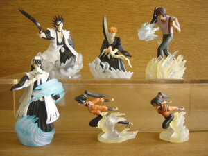 ♯Gbr17BAブリーチリアルコレクション2フルコンプ全6種BLEACH:HG♂BANDAIバンダイ♀200円〓007307_s