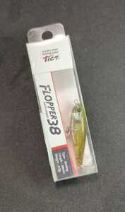 フロッパー38 (Ｓ) 38mm 2.5g TICT FLOPPER 38　管釣り エリア トラウト ティクト　メバリング　ライトゲーム　シンペン