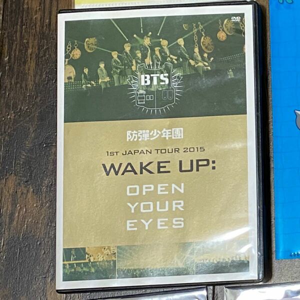 BTS 1st JAPAN TOUR2015 WAKE UP:OPEN YOUR EYES DVD 