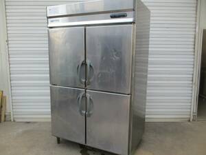 倉y1219-5　フクシマ　4ドア冷凍冷蔵庫　2凍2蔵　URD-42PMTA1　3相200V　W1200xD650xH1950　中古　厨房　店舗用品