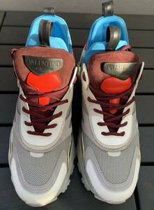  approximately 12.5 ten thousand new goods unused Valentino men's sneakers shoes 41 approximately 26cm Italy made VALENTINO VLTNdado shoes shoes 