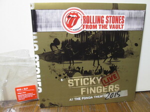 US-original STICKY FINGERS: LIVE AT THE FONDA THEATRE 2015 3LP(Analog+DVD) ROLLING STONES ローリングストーンズ　アナログレコード