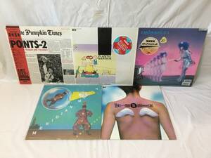 *P273*LP record Ozaki Ami 5 sheets together 10 number eyes. Mu / Meridian * melon /POINTS-2/PLASTIC GARDEN/MIRACLE rental record 