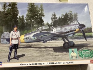 限定版　フィンランドのメッサー　Bf109G-6 エースのフィギュア付き　1/32 ハセガワ %2E