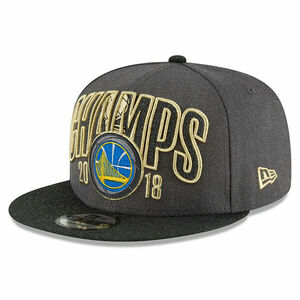 New Era ニューエラ NBA Golden State Warriors ゴールデンステートウォーリアーズ 2018 Champions Snapback キャップ フリーサイズ.