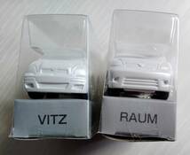 チョロＱ ネッツ トヨタ Netz TOYOTA 2個セット VITZ RAUM 未開封 ★_画像4