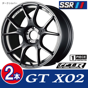 4本で条件付送料無料 2本価格 SSR GTX02 DS 16inch 4H100 6.5J+53 コンパクトカー