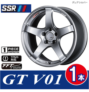 4本で条件付送料無料 1本価格 SSR GTV01 GSL 17inch 5H114.3 7J+50