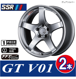 4本で条件付送料無料 2本価格 SSR GTV01 GSL 18inch 5H100 8.5J+44 86 BRZ ブレンボ インプレッサ STI GDB キャリパー対応