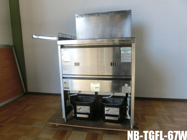 41％割引高い素材 中古厨房 タニコー 業務用 2槽 ガスフライヤー NB 