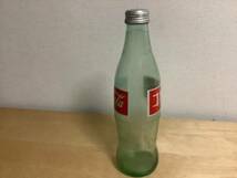 昭和52年頃　Coca-Cola 1L空き瓶　コカ・コーラ 1リットル空き瓶　キャップ付き　送料無料_画像4