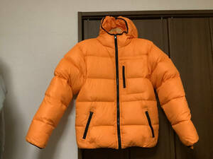  beautiful goods URBAN RESEARCH DOORS Urban Research door meat thickness down jacket M size orange ultimate .CALIFORNIAN made free shipping 