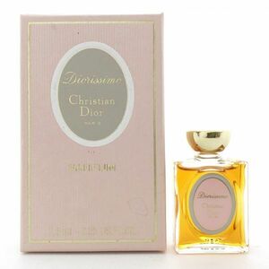 DIOR クリスチャン ディオール ディオリッシモ パルファム 7.5ml ☆残量ほぼいっぱい　送料220円