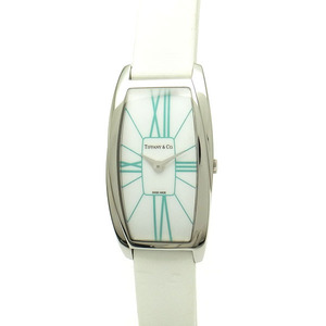 [ green shop pawnshop ] Tiffany jemea lady's watch Z6401.10.10A29A48A [ used ]