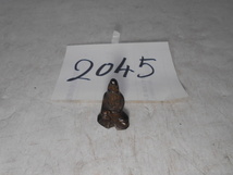 大雅堂2045　時代　古銅製　ミニ観音像　美品　仏教美術　縁起物　古道具　越前蔵うぶ出し_画像1