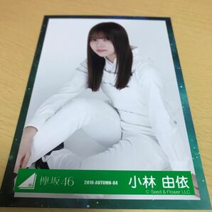 欅坂46（櫻坂46）小林由依【Student Dance】（MV衣装）2019-AUTUMN-04 座り　生写真　計1点　