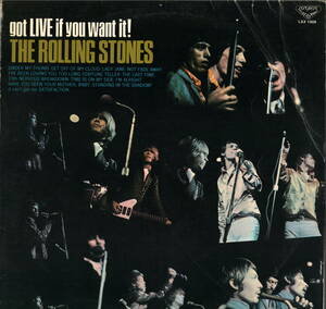 ローリングストーンズ ROLLING STONES / got LIVE if you want it! / LONDON LAX1008 (LP0323)