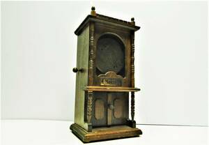  old music box / Mini antique / Vintage /Musicale/made in JAPAN/ wooden jue Reebok s/