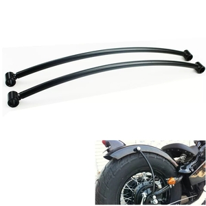 * nationwide equal postage 2000 jpy * new goods unused steel made all-purpose rear fender fastening [ black ] fender bracket Harley curve type 