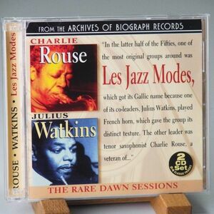 即決【美品 2枚組】チャーリー・ラウズ　ジュリアス・ワトキンス　CHARLIE ROUSE　JULIUS WATKINS　LES JAZZ MODES