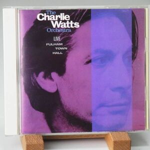 【日本盤 廃盤 レア】チャーリー・ワッツ　CHARLIE WATTS ORCHESTRA　LIVE FULHAM TOWN HALL