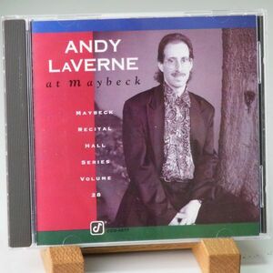 【廃盤 美品 COCORD】アンディ・ラヴァーン　ANDY LAVERNE AT MAYBECK　ソロ・ピアノ　内容良し！