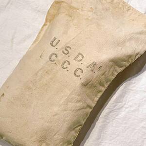 ヴィンテージ ミリタリー バッグ ステンシル キャンバス 袋 ビンテージ 1940's 1950's 米軍 軍物 カバン /検 マッコイズ バズリクソンズ