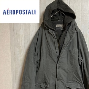 AEROPOSTALE* Aeropostale * с капюшоном . жакет повреждение обработка * размер XL 2-05-51