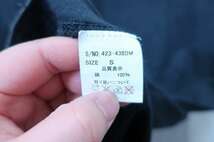 2-0859A/ドゥニーム 7分袖VネックTシャツ 日本製 DENIME 送料200円_画像4